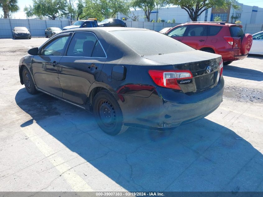 4T4BF1FK0DR283182 | 2013 TOYOTA CAMRY