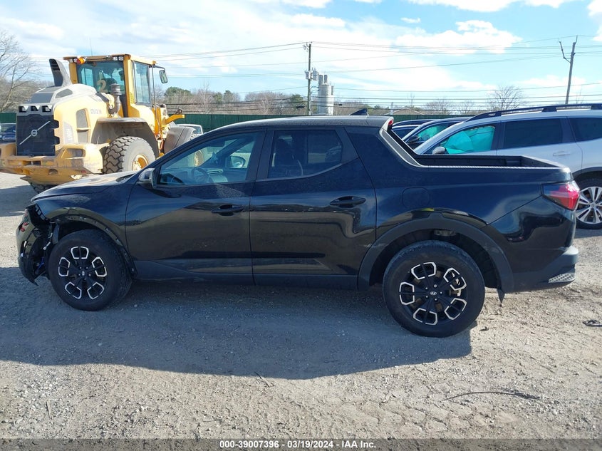 2022 HYUNDAI SANTA CRUZ SEL 5NTJBDAE0NH009065
