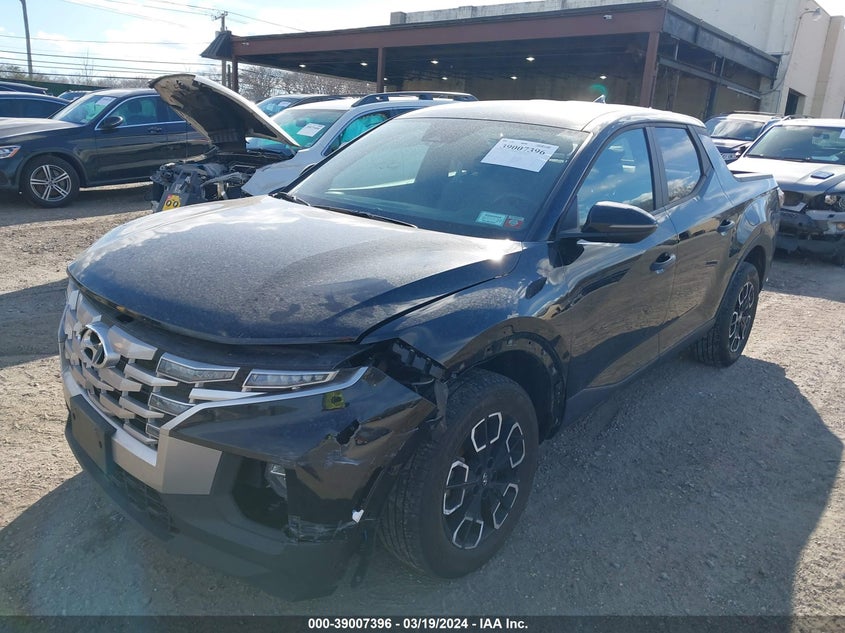 2022 HYUNDAI SANTA CRUZ SEL 5NTJBDAE0NH009065