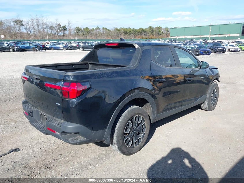 2022 HYUNDAI SANTA CRUZ SEL 5NTJBDAE0NH009065