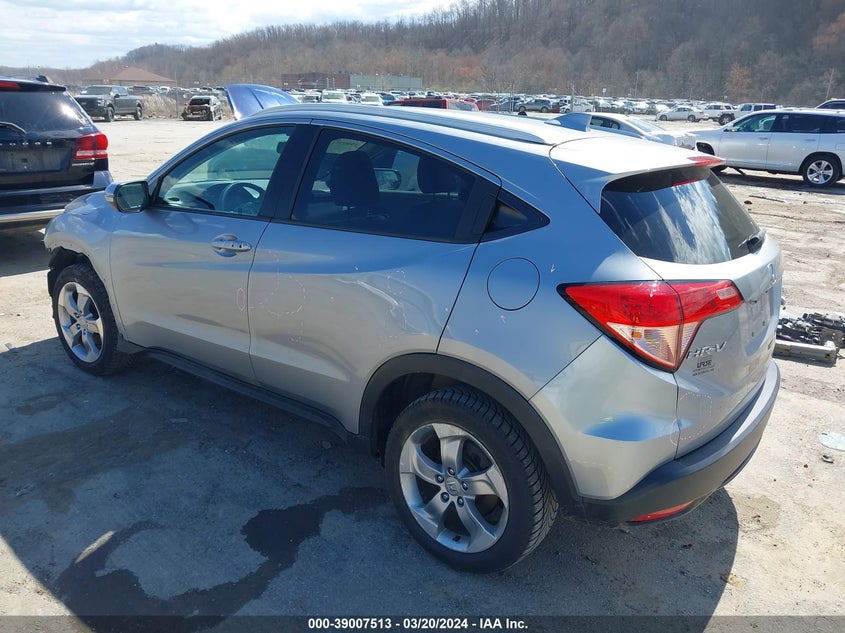 VIN 3CZRU6H70HM702905 2017 HONDA HR-V EX-L
