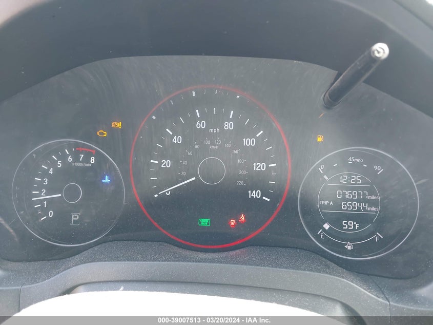 VIN 3CZRU6H70HM702905 2017 HONDA HR-V EX-L