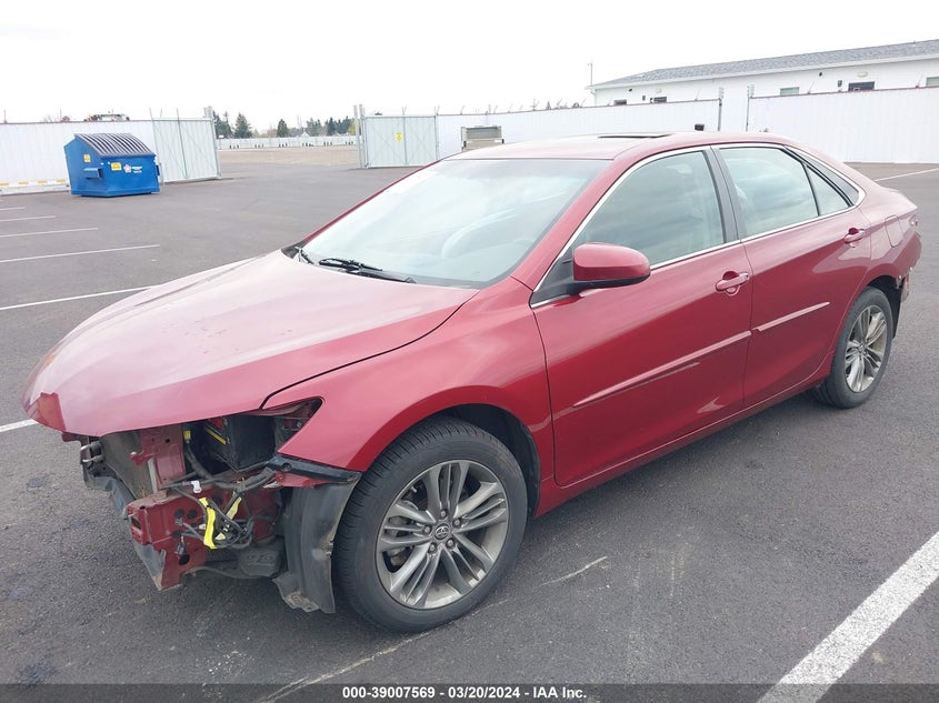 2015 TOYOTA CAMRY LE/XLE/SE/XSE - 4T1BF1FK3FU982481