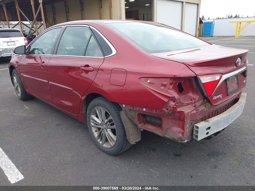 2015 TOYOTA CAMRY LE/XLE/SE/XSE - 4T1BF1FK3FU982481