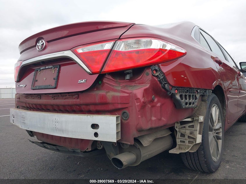 2015 TOYOTA CAMRY LE/XLE/SE/XSE - 4T1BF1FK3FU982481