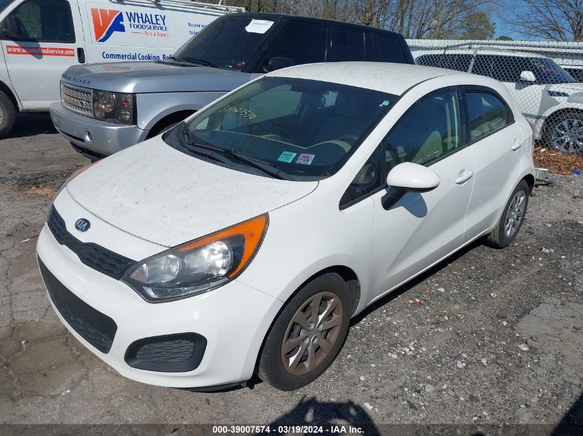 KNADM5A30E6377344 | 2014 KIA RIO