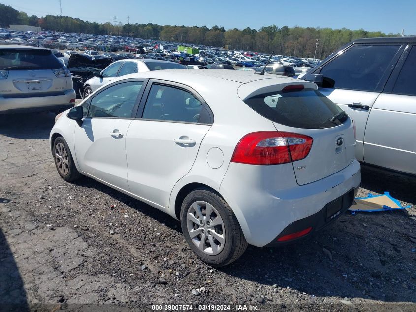 KNADM5A30E6377344 | 2014 KIA RIO