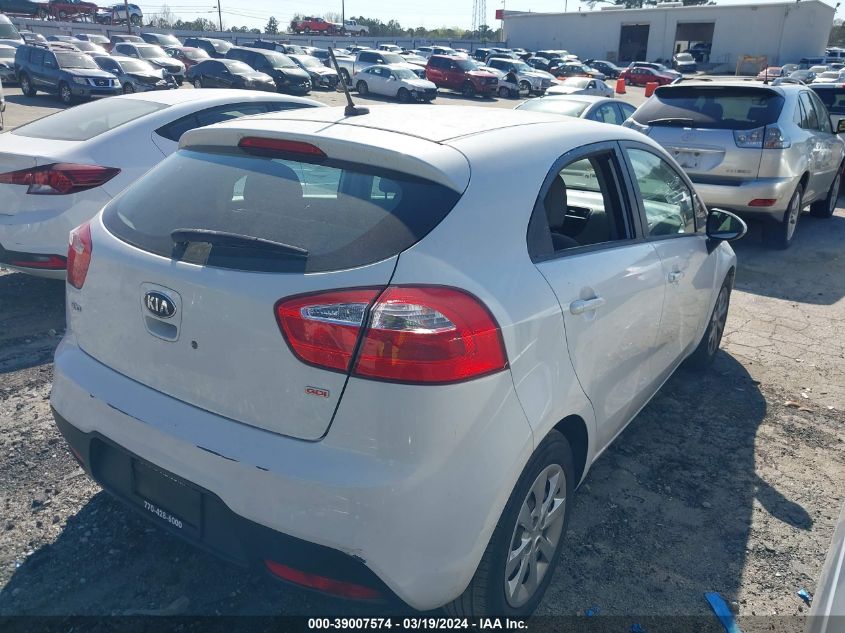 KNADM5A30E6377344 | 2014 KIA RIO