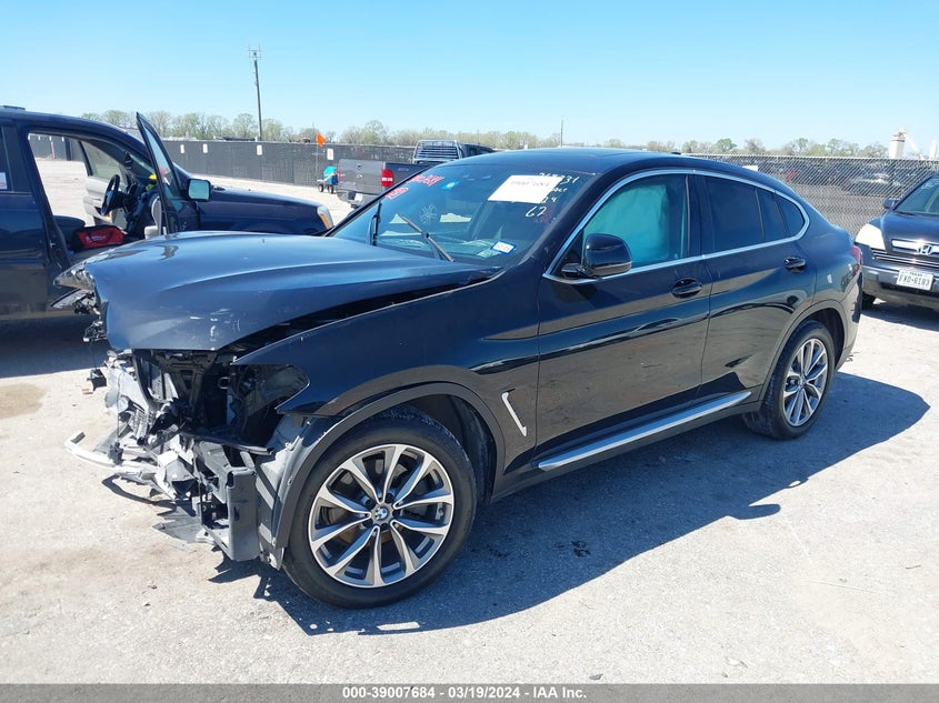 2019 BMW X4 xDrive30I VIN: 5UXUJ3C58KLG57171 Lot: 39007684