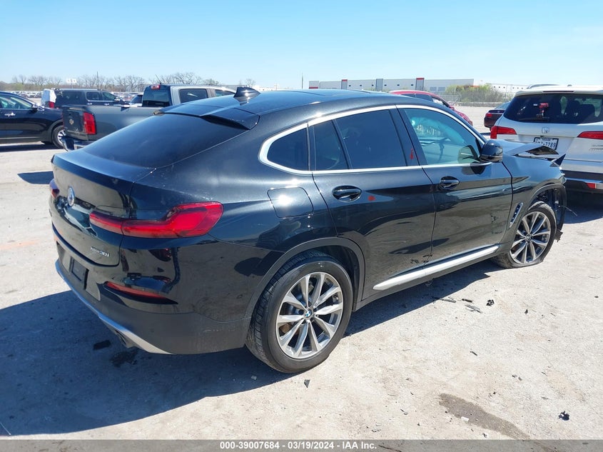 2019 BMW X4 xDrive30I VIN: 5UXUJ3C58KLG57171 Lot: 39007684