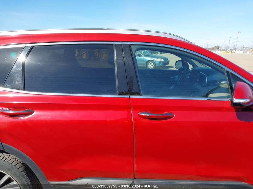 VIN 5NMS5CAD0LH158260 2020 HYUNDAI SANTA FE LIMITED