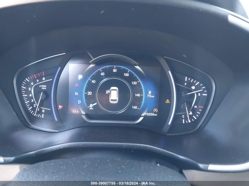 VIN 5NMS5CAD0LH158260 2020 HYUNDAI SANTA FE LIMITED
