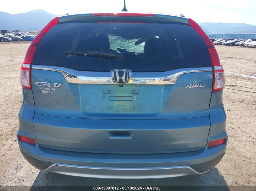 2015 HONDA CR-V EX-L - 2HKRM4H7XFH677864