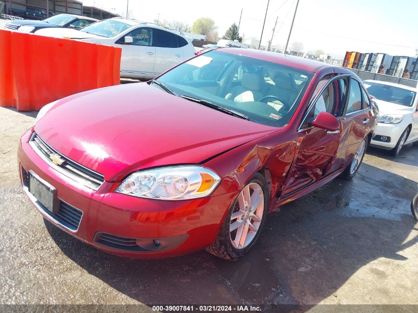 2009 Chevrolet Impala Ltz VIN: 2G1WU57M491221955 Lot: 39007841