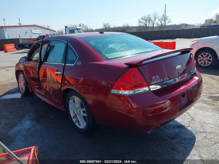 2009 Chevrolet Impala Ltz VIN: 2G1WU57M491221955 Lot: 39007841