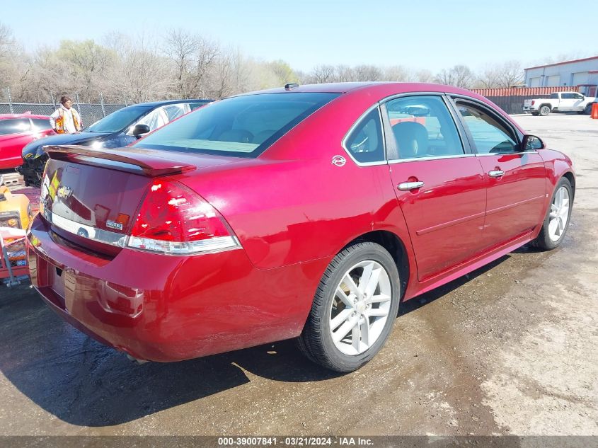 2009 Chevrolet Impala Ltz VIN: 2G1WU57M491221955 Lot: 39007841