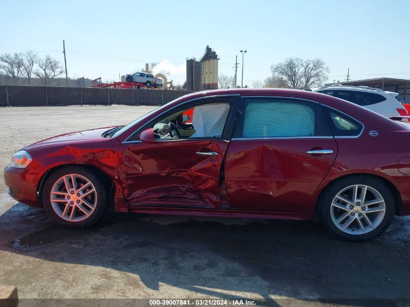 2009 Chevrolet Impala Ltz VIN: 2G1WU57M491221955 Lot: 39007841