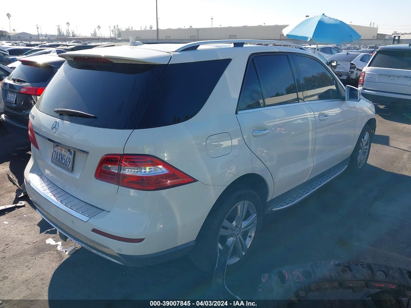2013 MERCEDES-BENZ ML 350 - 4JGDA5JB0DA105239