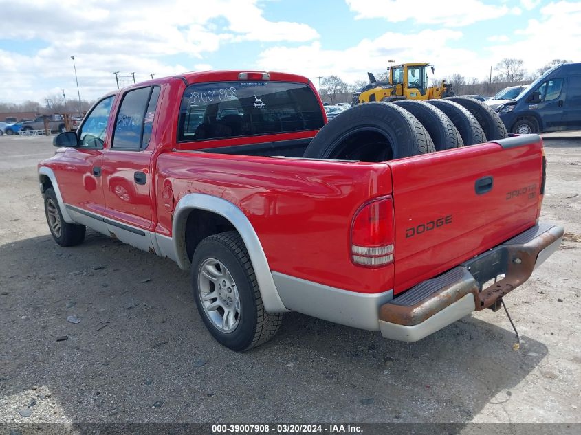 1D7HL48X53S366831 2003 Dodge Dakota Slt