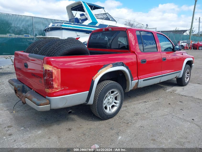 1D7HL48X53S366831 2003 Dodge Dakota Slt