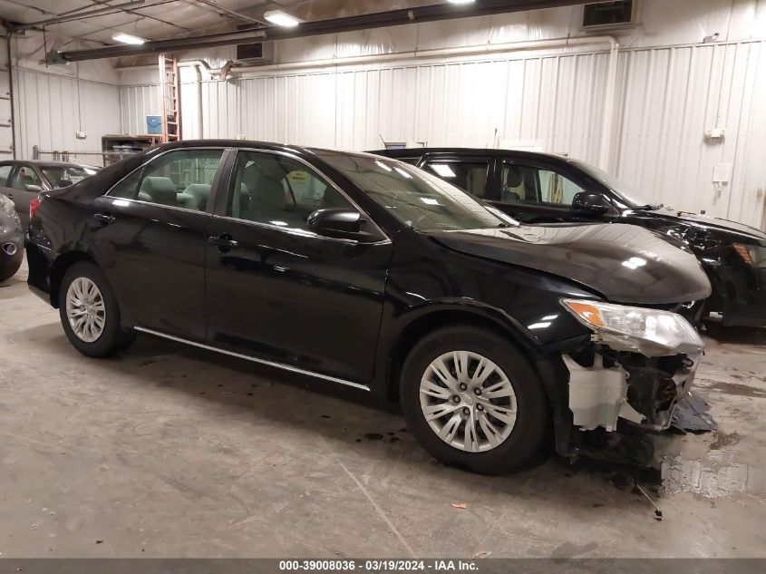 2013 Toyota Camry Le VIN: 4T1BF1FK6DU725411 Lot: 39008036