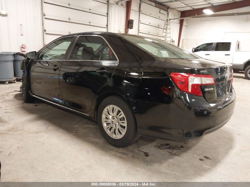 2013 Toyota Camry Le VIN: 4T1BF1FK6DU725411 Lot: 39008036