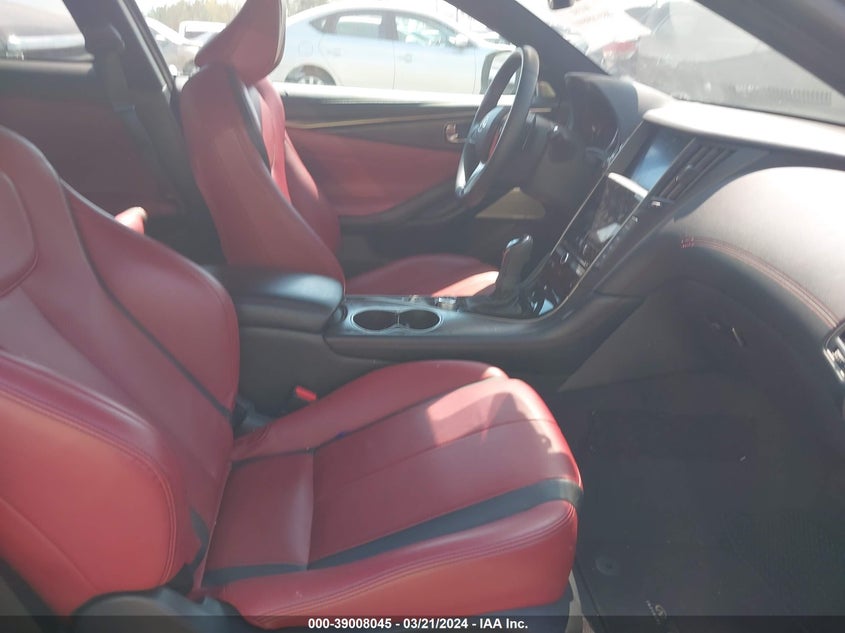 2021 Infiniti Q60 Red Sport 400 VIN: JN1FV7LK3MM530451 Lot: 39008045