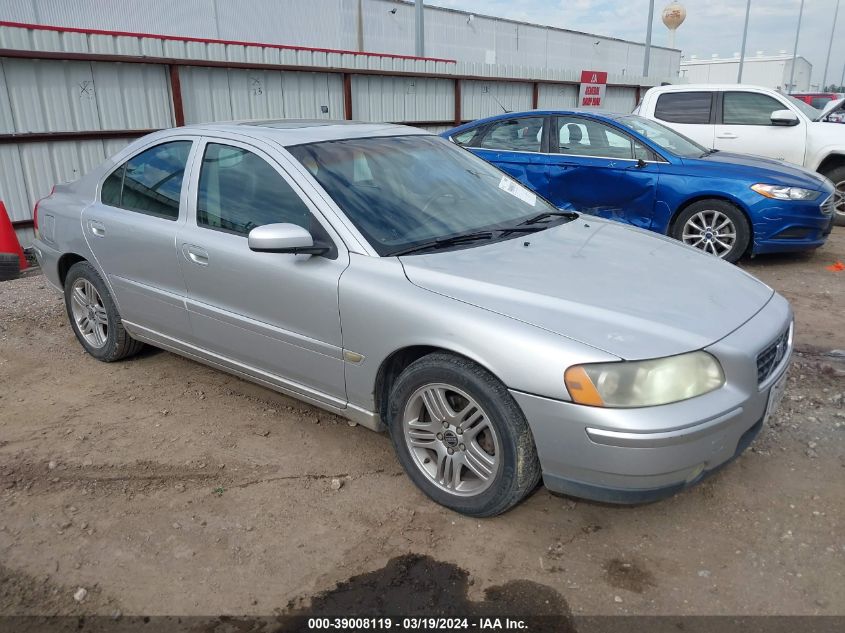 YV1RS592062511668 2006 Volvo S60 2.5T