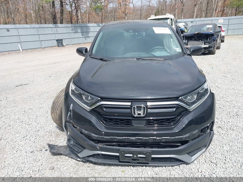 VIN 5J6RW2H55ML023502 2021 HONDA CR-V AWD EX