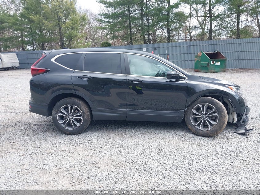 VIN 5J6RW2H55ML023502 2021 HONDA CR-V AWD EX