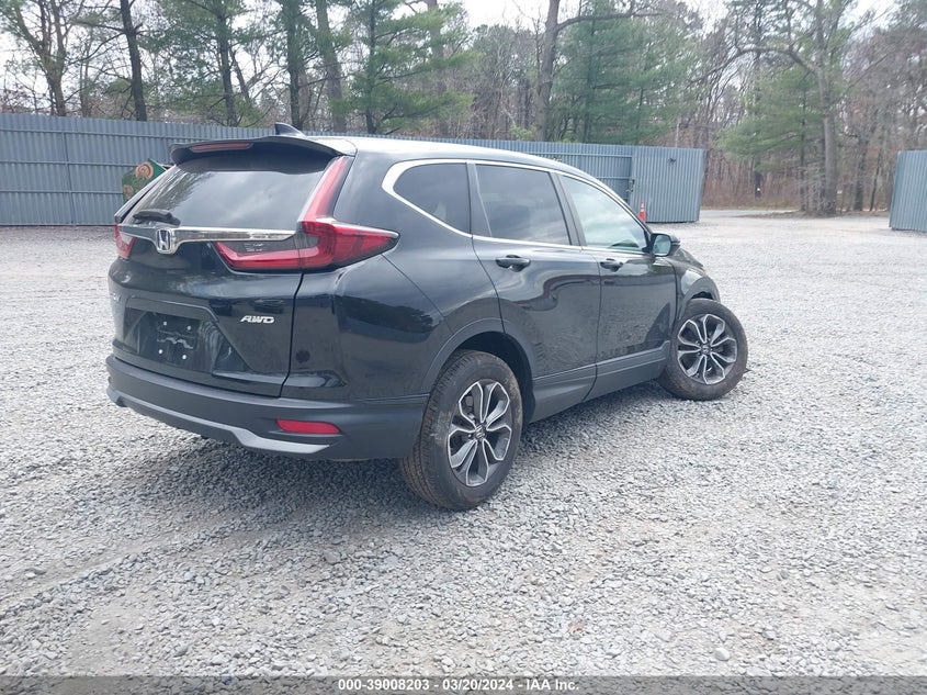 VIN 5J6RW2H55ML023502 2021 HONDA CR-V AWD EX