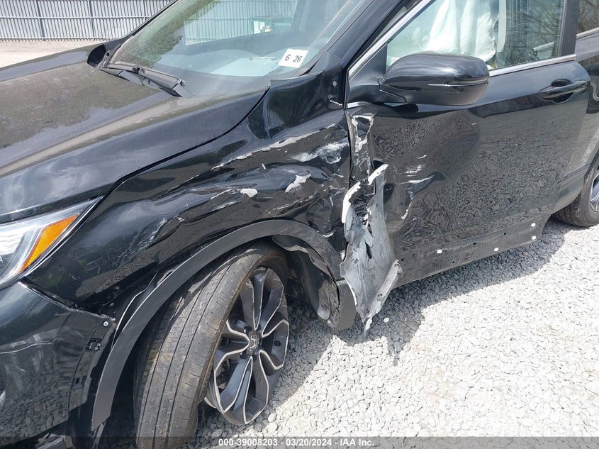 VIN 5J6RW2H55ML023502 2021 HONDA CR-V AWD EX