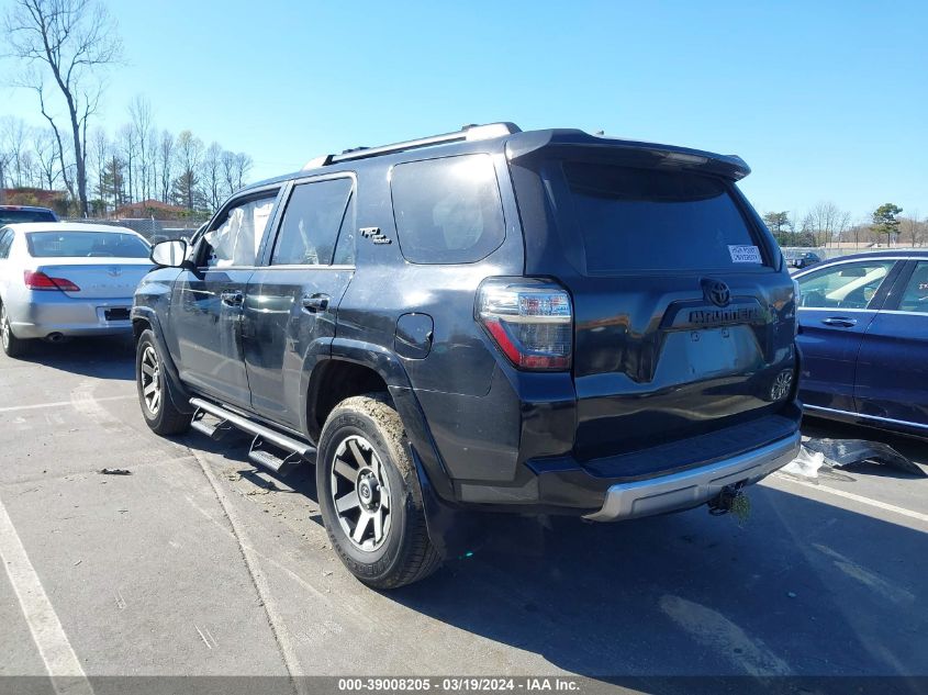 2021 Toyota 4Runner Trd Off Road VIN: JTEPU5JR3M5963654 Lot: 39008205