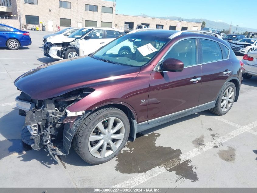 2015 Infiniti Qx50 Journey VIN: JN1BJ0HR6FM772385 Lot: 39008227