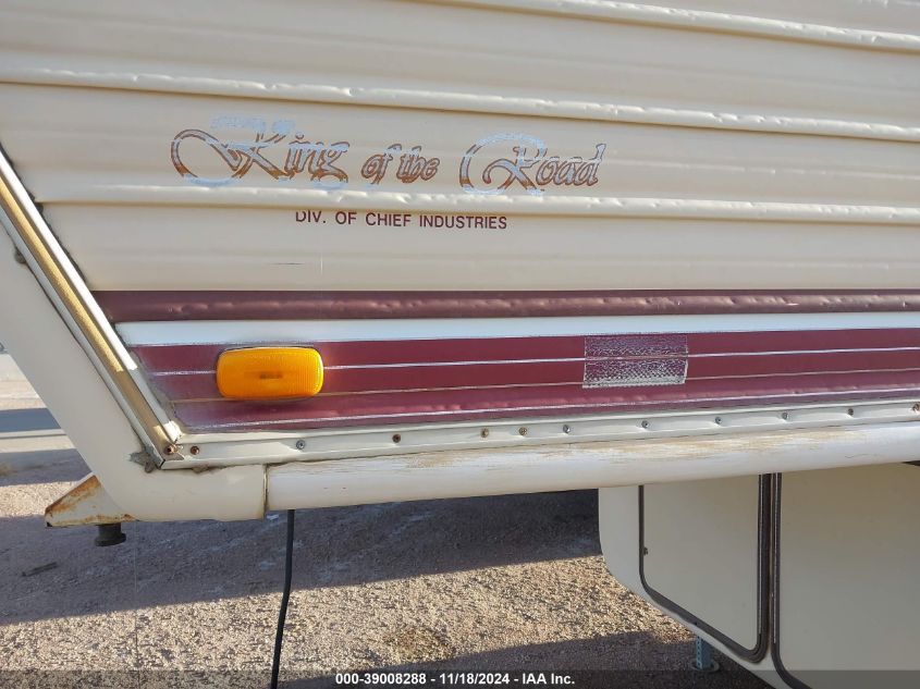 1991 Infinity King VIN: 1DR1F2824MB005052 Lot: 39008288