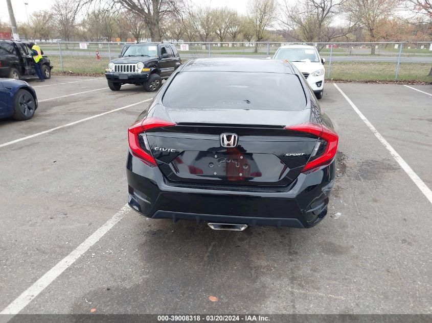 2019 Honda Civic Sport VIN: 2HGFC2F89KH530218 Lot: 39008318