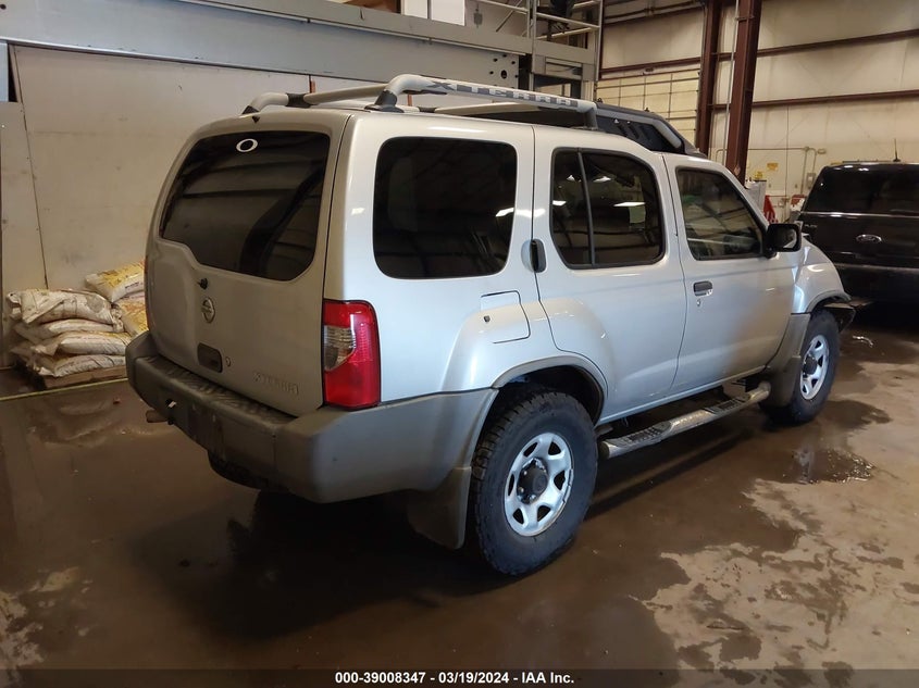 2004 Nissan Xterra Xe I4 VIN: 5N1DD28T04C671877 Lot: 39008347