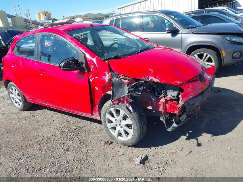 JM1DE1LY3D0158459 2013 Mazda Mazda2 Touring