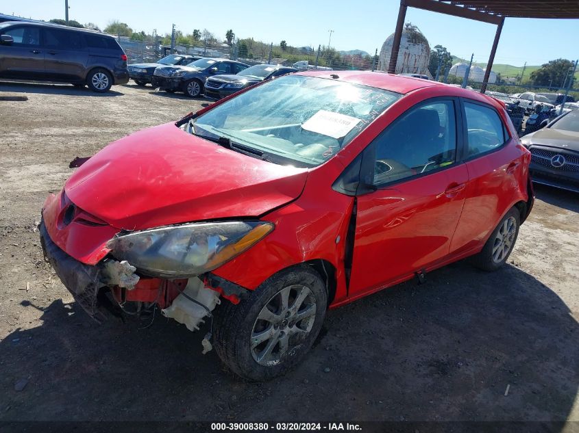 JM1DE1LY3D0158459 2013 Mazda Mazda2 Touring