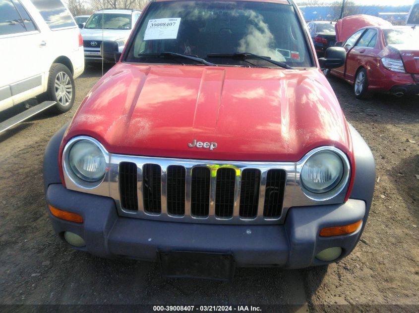 2003 Jeep Liberty Sport VIN: 1J4GL48K23W660989 Lot: 40370765