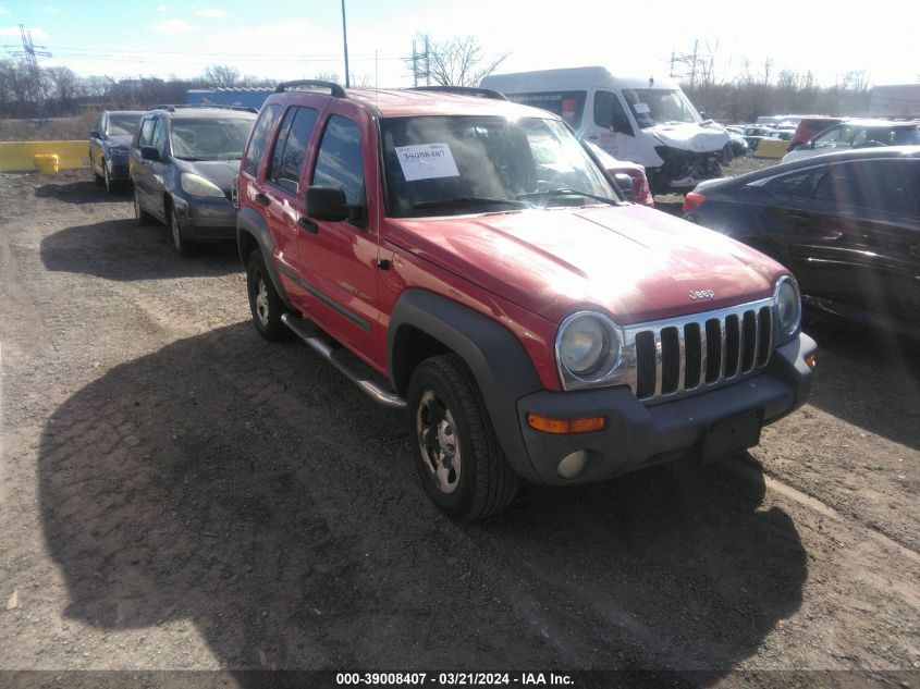 2003 Jeep Liberty Sport VIN: 1J4GL48K23W660989 Lot: 40370765