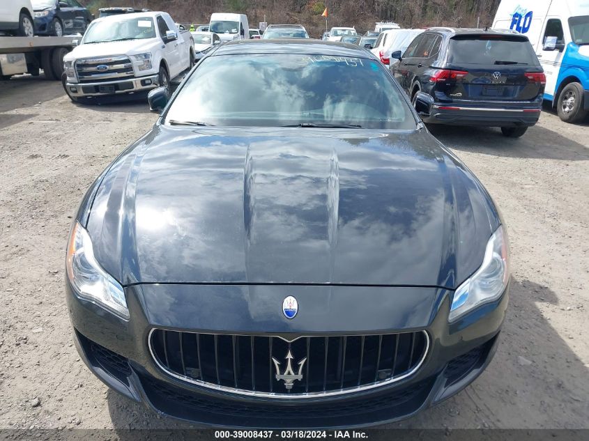 ZAM56RRA5F1135915 | 2015 MASERATI QUATTROPORTE