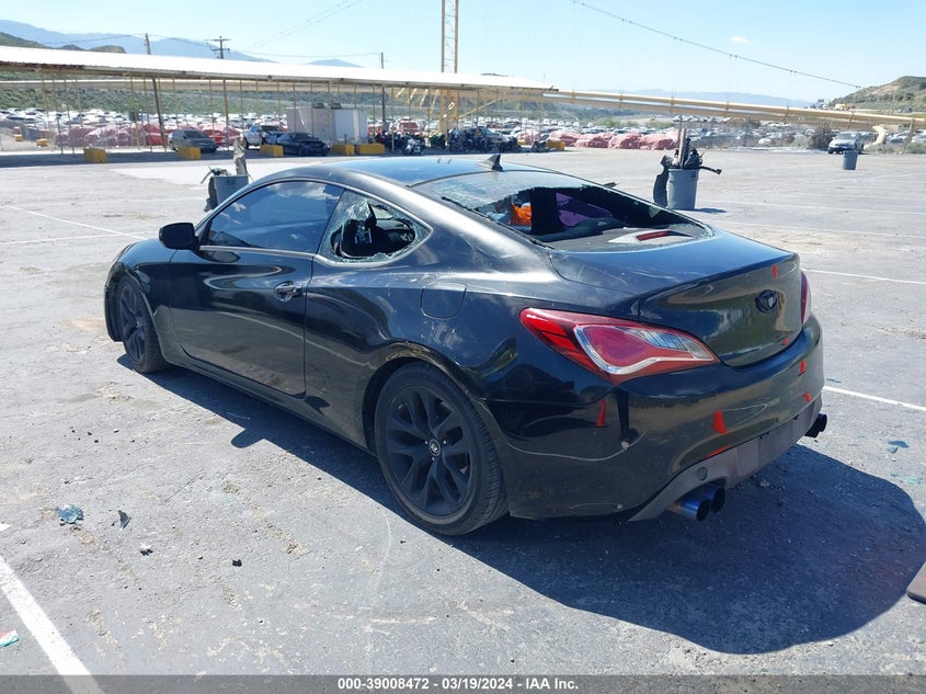 2013 Hyundai Genesis 2.0T VIN: KMHHT6KD0DU104348 Lot: 39008472