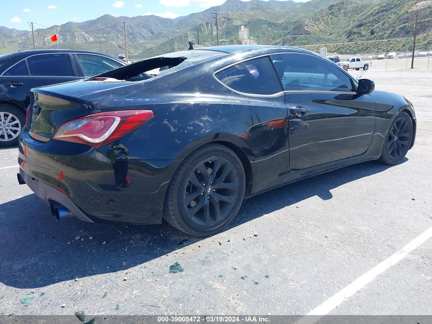 2013 Hyundai Genesis 2.0T VIN: KMHHT6KD0DU104348 Lot: 39008472