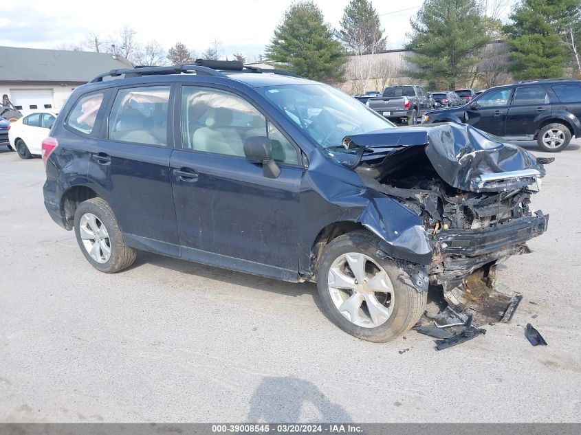 2015 Subaru Forester 2.5I VIN: JF2SJABCXFH446266 Lot: 39008545