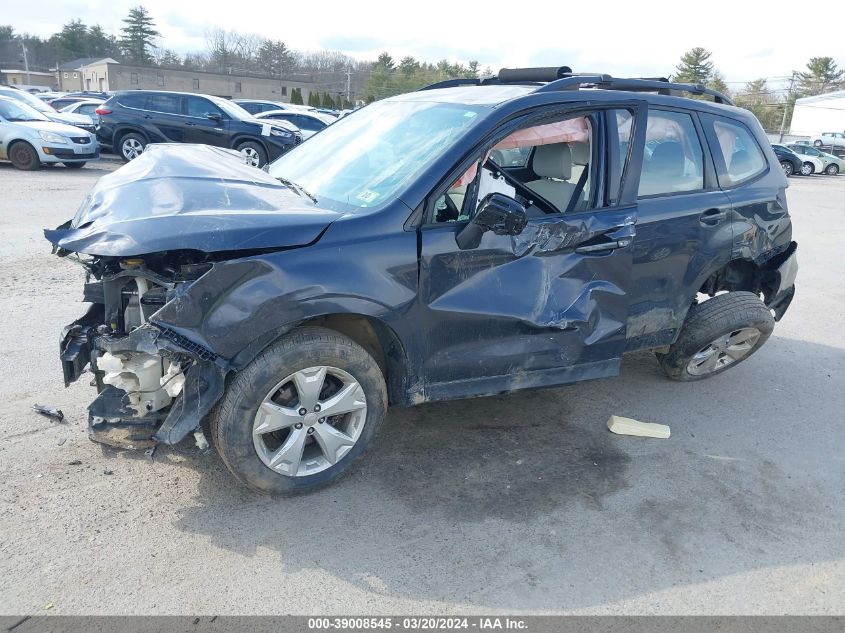 2015 Subaru Forester 2.5I VIN: JF2SJABCXFH446266 Lot: 39008545