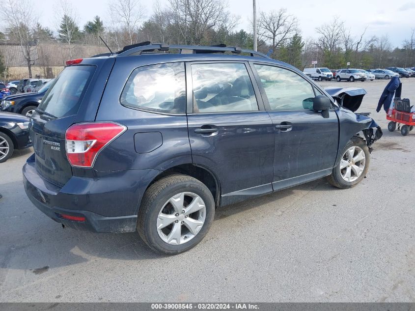 JF2SJABCXFH446266 2015 Subaru Forester 2.5I