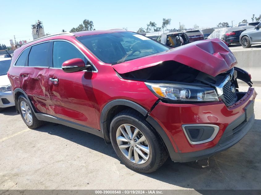 2016 KIA SORENTO 2.4L LX - 5XYPG4A34GG149168