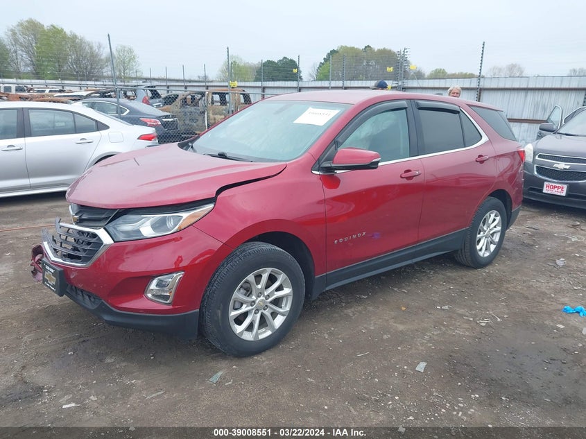 2019 CHEVROLET EQUINOX LT - 2GNAXUEV4K6252590