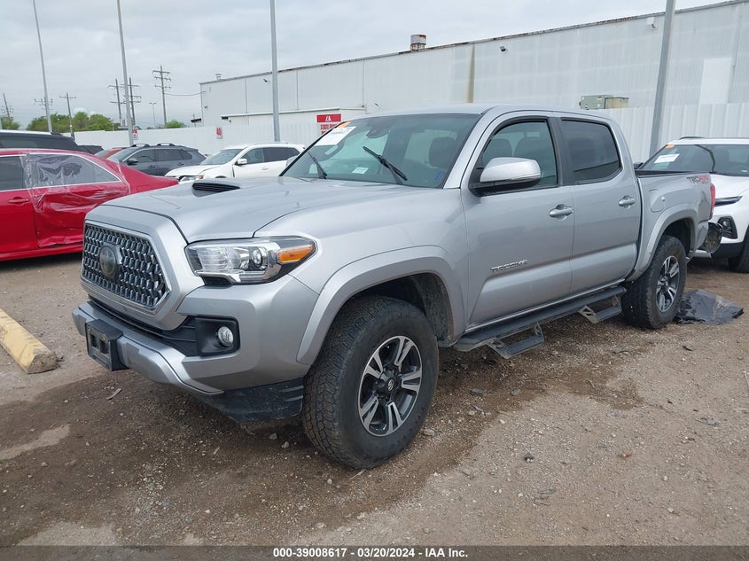 2018 TOYOTA TACOMA DBL CAB/SR/TRDSPT/OR/PRO - 3TMCZ5AN6JM173305